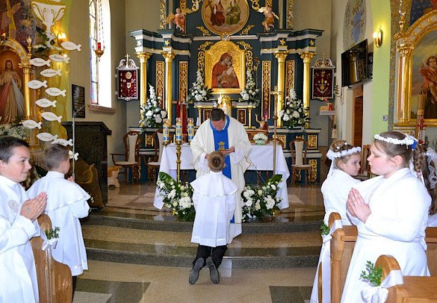 Pielgrzymka dzieci komunijnych do Sanktuarium Matki Bożej Pięknej Miłości