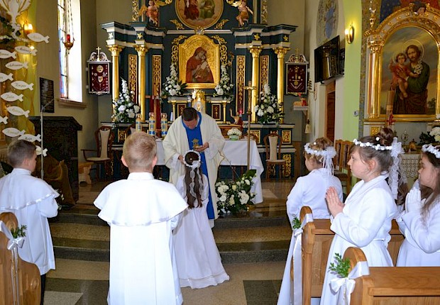 Pielgrzymka dzieci komunijnych do Sanktuarium Matki Bożej Pięknej Miłości