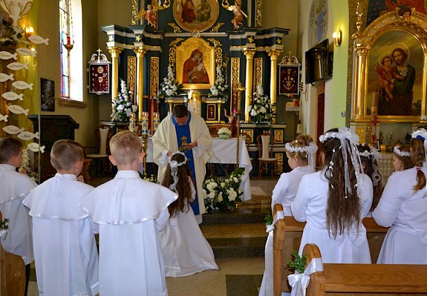 Pielgrzymka dzieci komunijnych do Sanktuarium Matki Bożej Pięknej Miłości