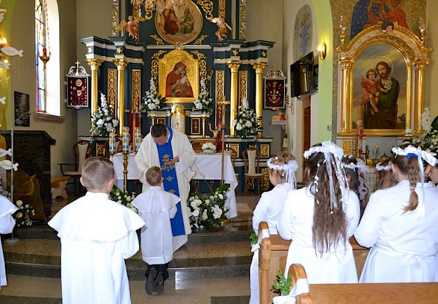 Pielgrzymka dzieci komunijnych do Sanktuarium Matki Bożej Pięknej Miłości