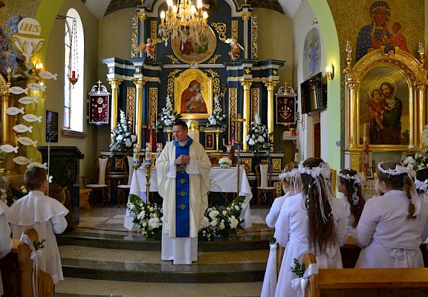 Pielgrzymka dzieci komunijnych do Sanktuarium Matki Bożej Pięknej Miłości