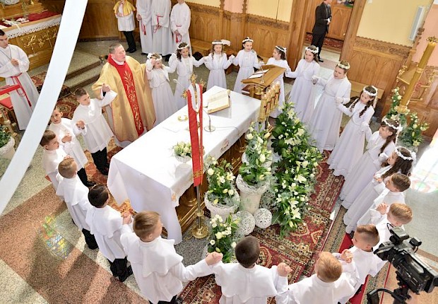 Uroczystość Pierwszej Komunii Świętej