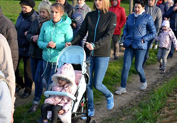 Pielgrzymka do Matki Bożej w lesie