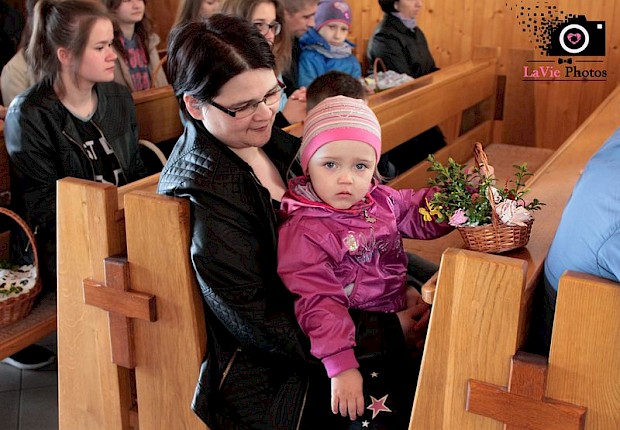 Poświęcenie pokarm&oacute;w wielkanocnych