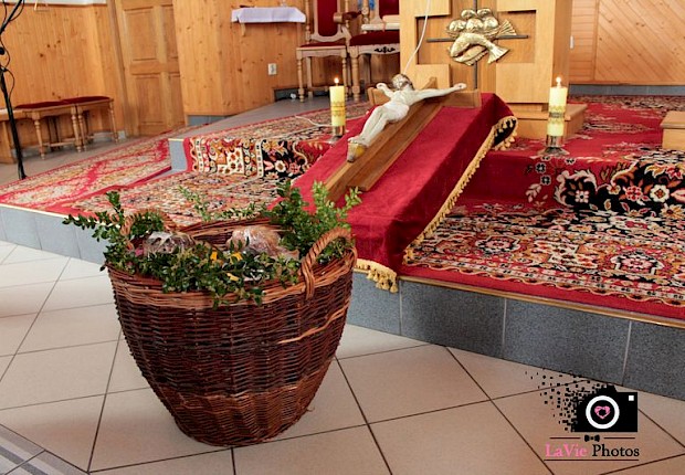 Poświęcenie pokarm&oacute;w wielkanocnych