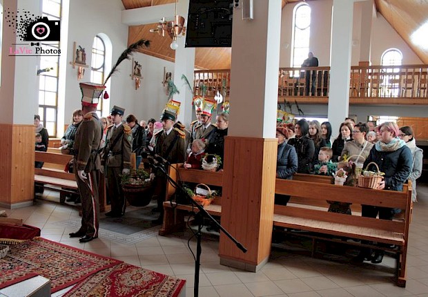 Poświęcenie pokarm&oacute;w wielkanocnych
