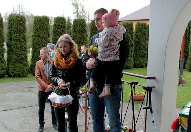 Poświęcenie pokarm&oacute;w wielkanocnych