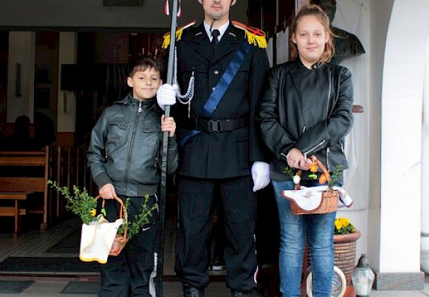 Poświęcenie pokarm&oacute;w wielkanocnych