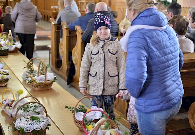 Poświęcenie pokarm&oacute;w wielkanocnych