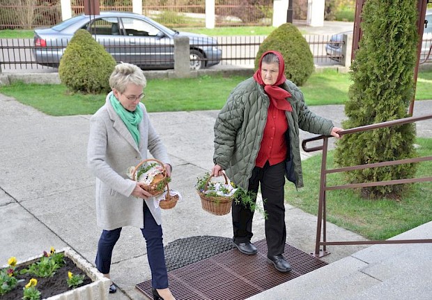 Poświęcenie pokarm&oacute;w wielkanocnych