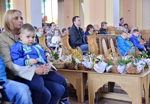 Poświęcenie pokarm&oacute;w wielkanocnych