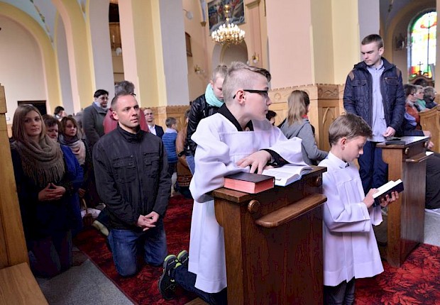 Poświęcenie pokarm&oacute;w wielkanocnych