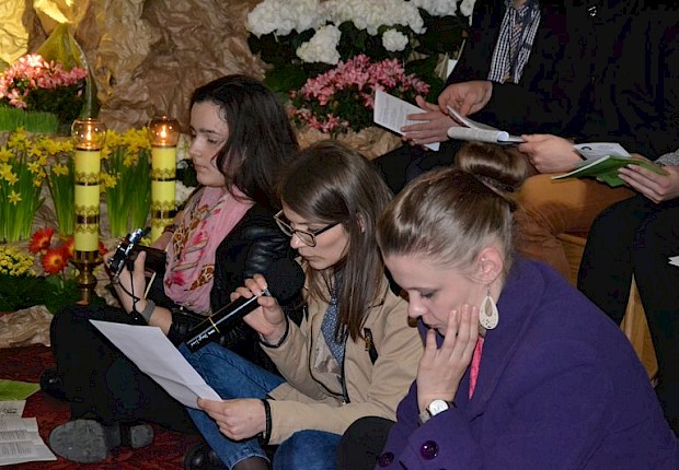 Adoracja przy Grobie Pańskim