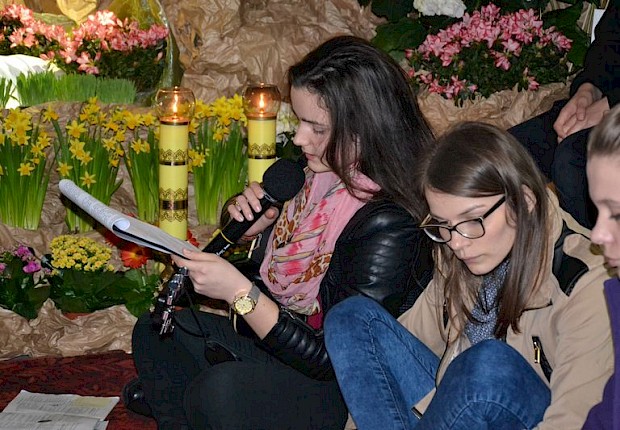 Adoracja przy Grobie Pańskim