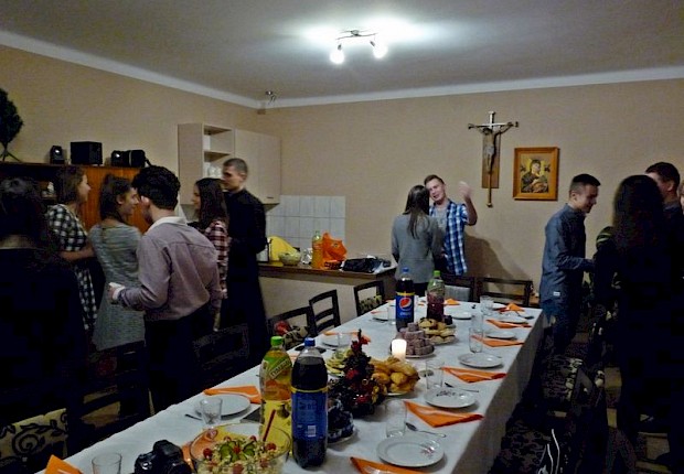 Spotkanie opłatkowe scholi "Fidelis" i Ramu