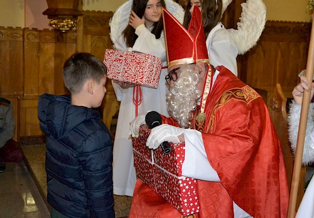 Spotkanie ze św. Mikołajem