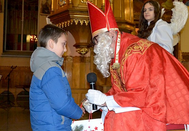Spotkanie ze św. Mikołajem