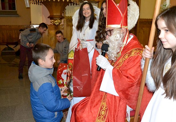 Spotkanie ze św. Mikołajem