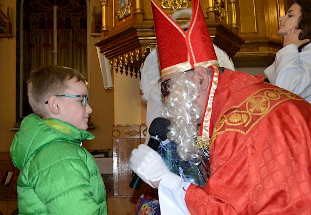 Spotkanie ze św. Mikołajem