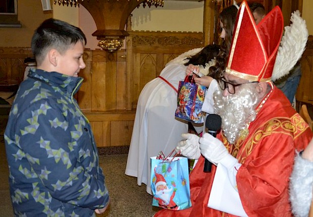 Spotkanie ze św. Mikołajem