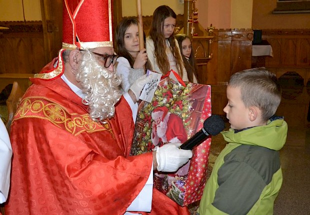 Spotkanie ze św. Mikołajem