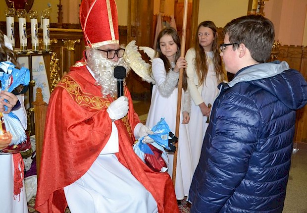 Spotkanie ze św. Mikołajem
