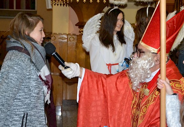 Spotkanie ze św. Mikołajem