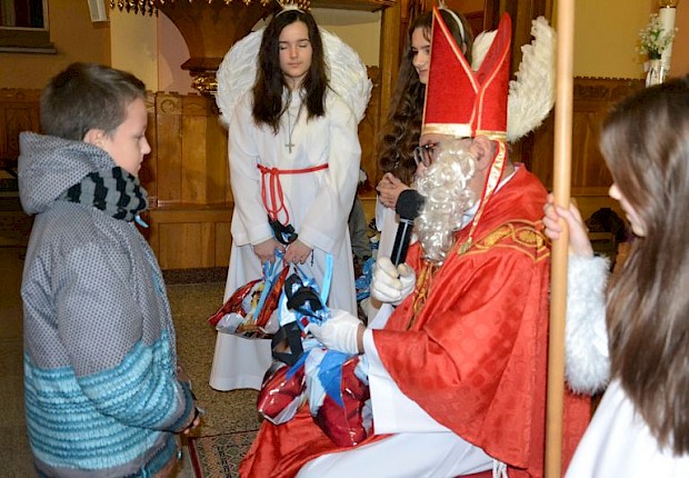 Spotkanie ze św. Mikołajem