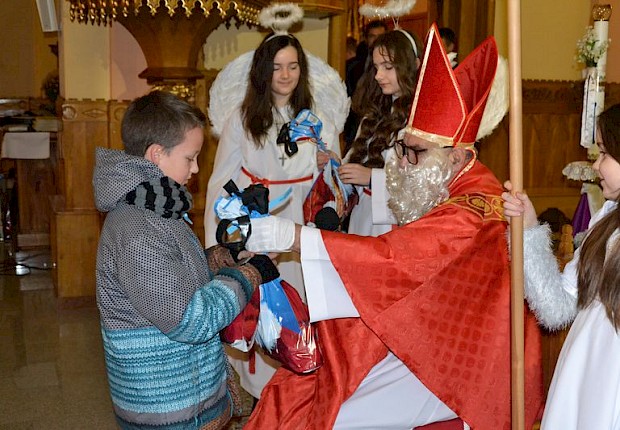 Spotkanie ze św. Mikołajem