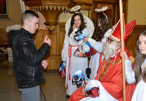 Spotkanie ze św. Mikołajem
