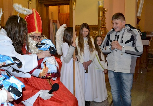 Spotkanie ze św. Mikołajem