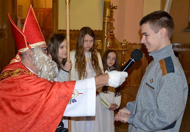 Spotkanie ze św. Mikołajem