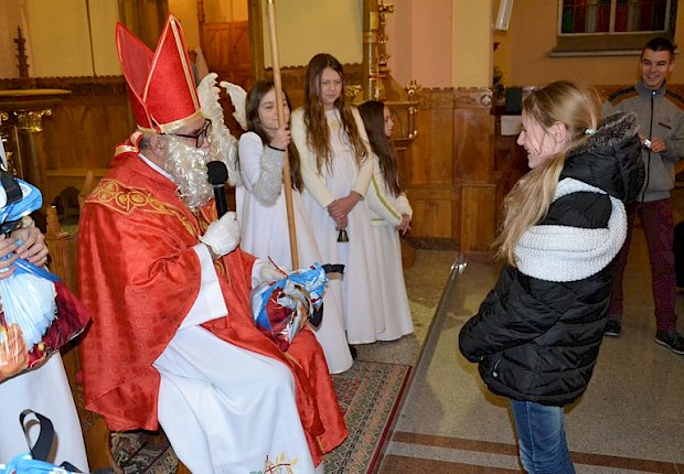 Spotkanie ze św. Mikołajem
