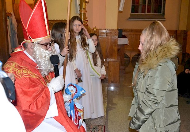 Spotkanie ze św. Mikołajem