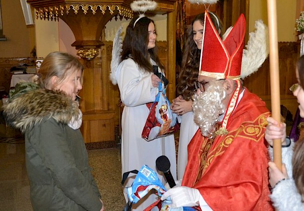 Spotkanie ze św. Mikołajem