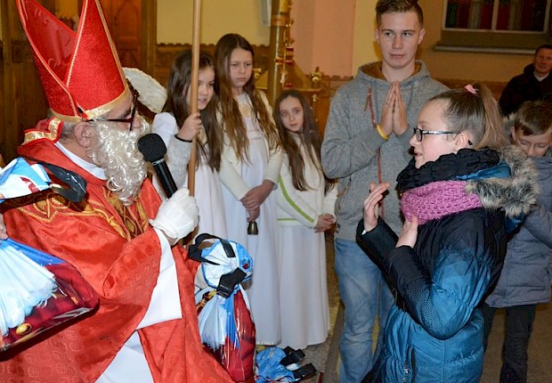 Spotkanie ze św. Mikołajem