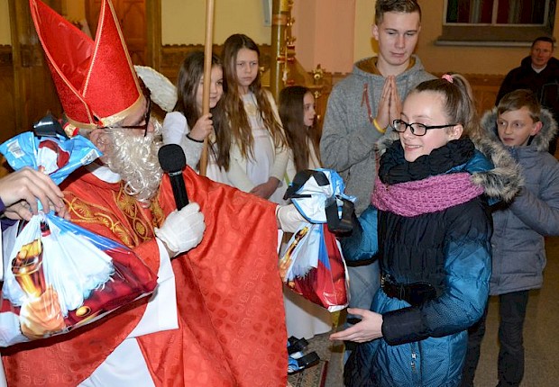 Spotkanie ze św. Mikołajem