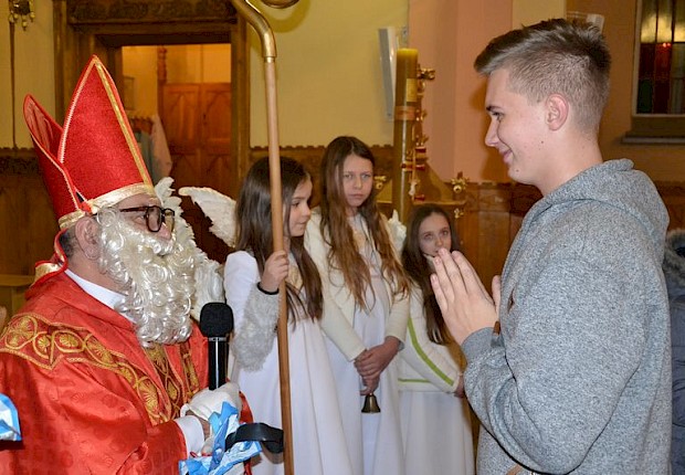 Spotkanie ze św. Mikołajem