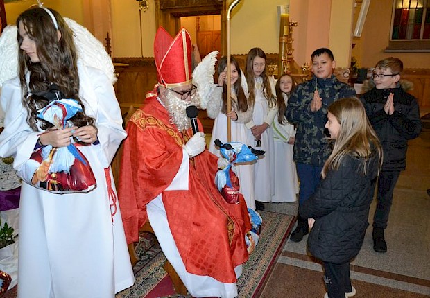 Spotkanie ze św. Mikołajem