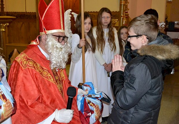 Spotkanie ze św. Mikołajem