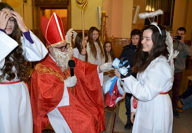 Spotkanie ze św. Mikołajem