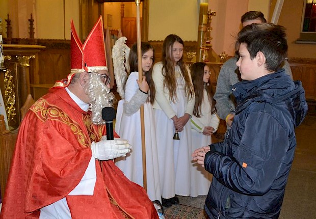Spotkanie ze św. Mikołajem
