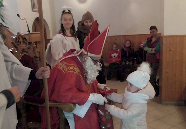 Spotkanie ze św. Mikołajem
