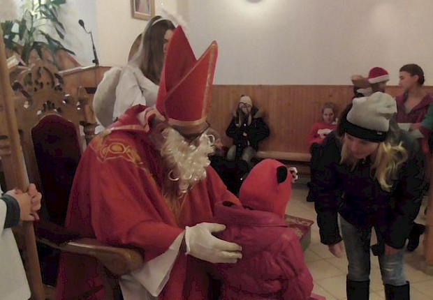 Spotkanie ze św. Mikołajem