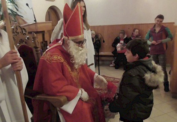 Spotkanie ze św. Mikołajem