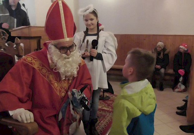 Spotkanie ze św. Mikołajem