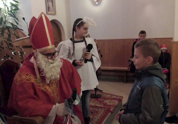 Spotkanie ze św. Mikołajem