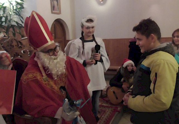 Spotkanie ze św. Mikołajem