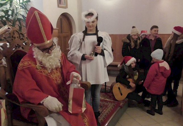 Spotkanie ze św. Mikołajem