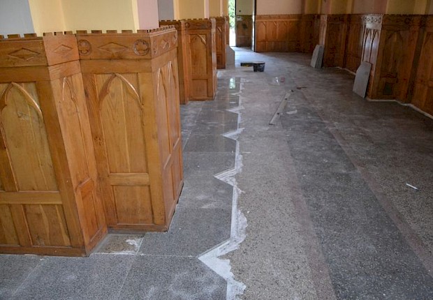 Remont kościoła parafialnego, cz.3